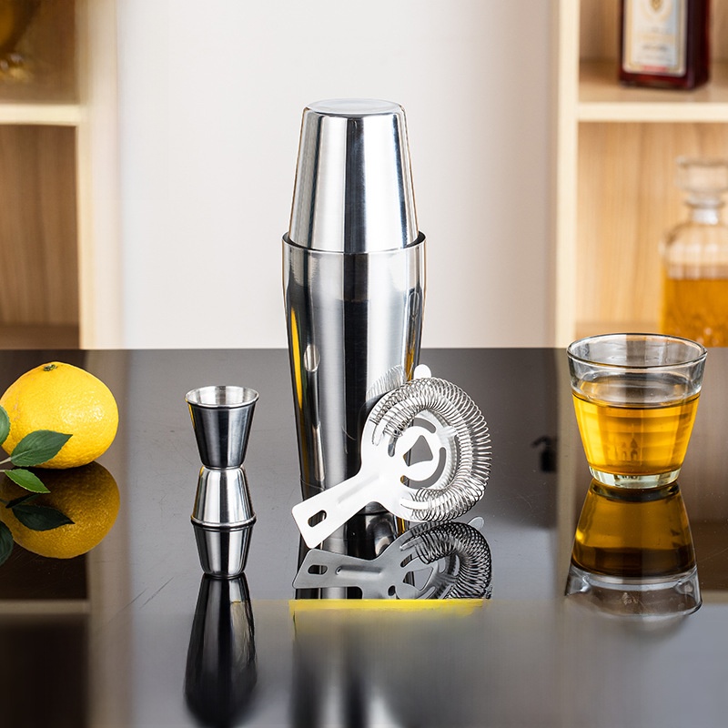 Boston Shaker Set - Stainless Steel Bar Tool Set Cocktail