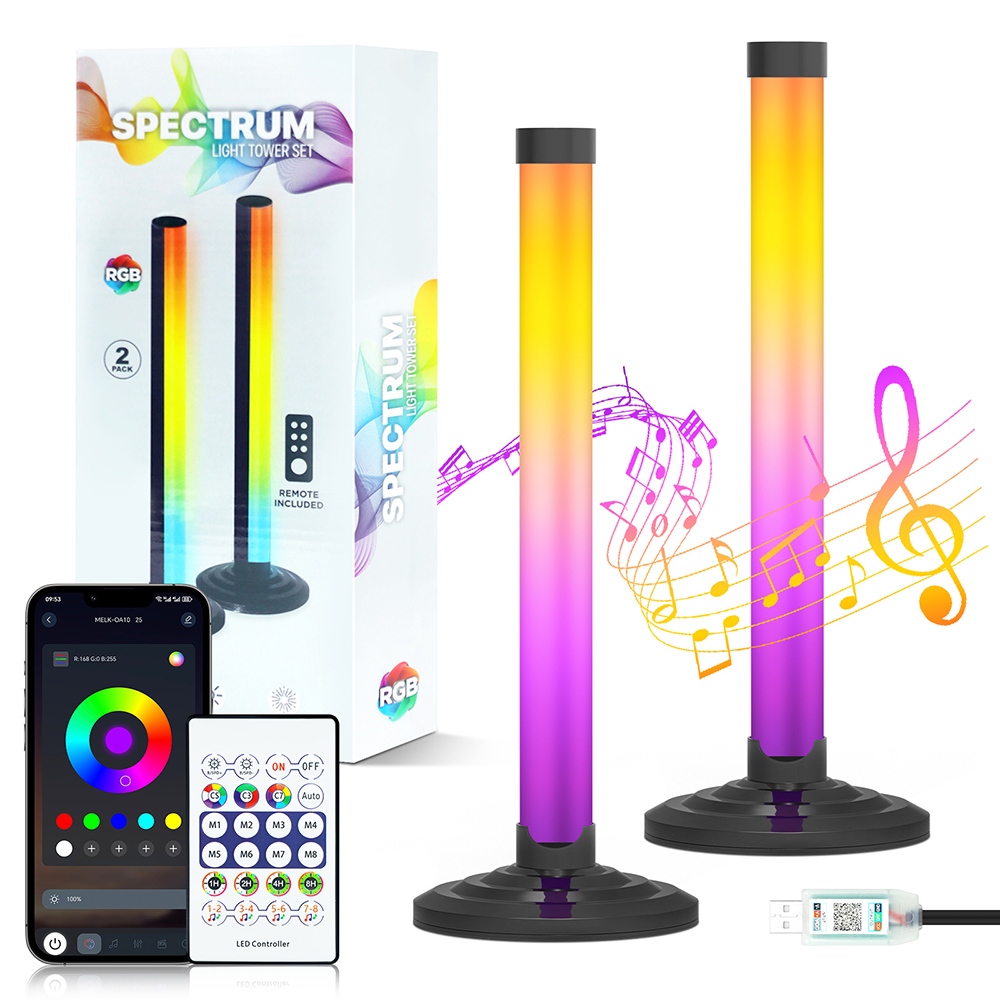 Home Bar And Theater - 5V Smart LED Corner Floor Lamp