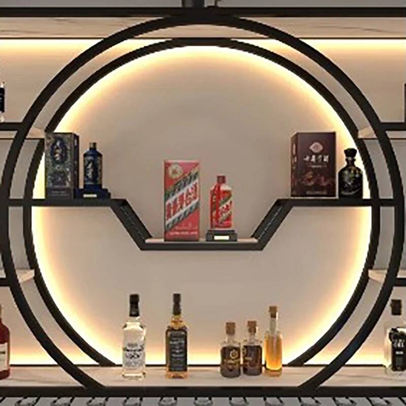 Wine Nightclub Display Cabinet - đánh giá và giá Home Bar Shelves