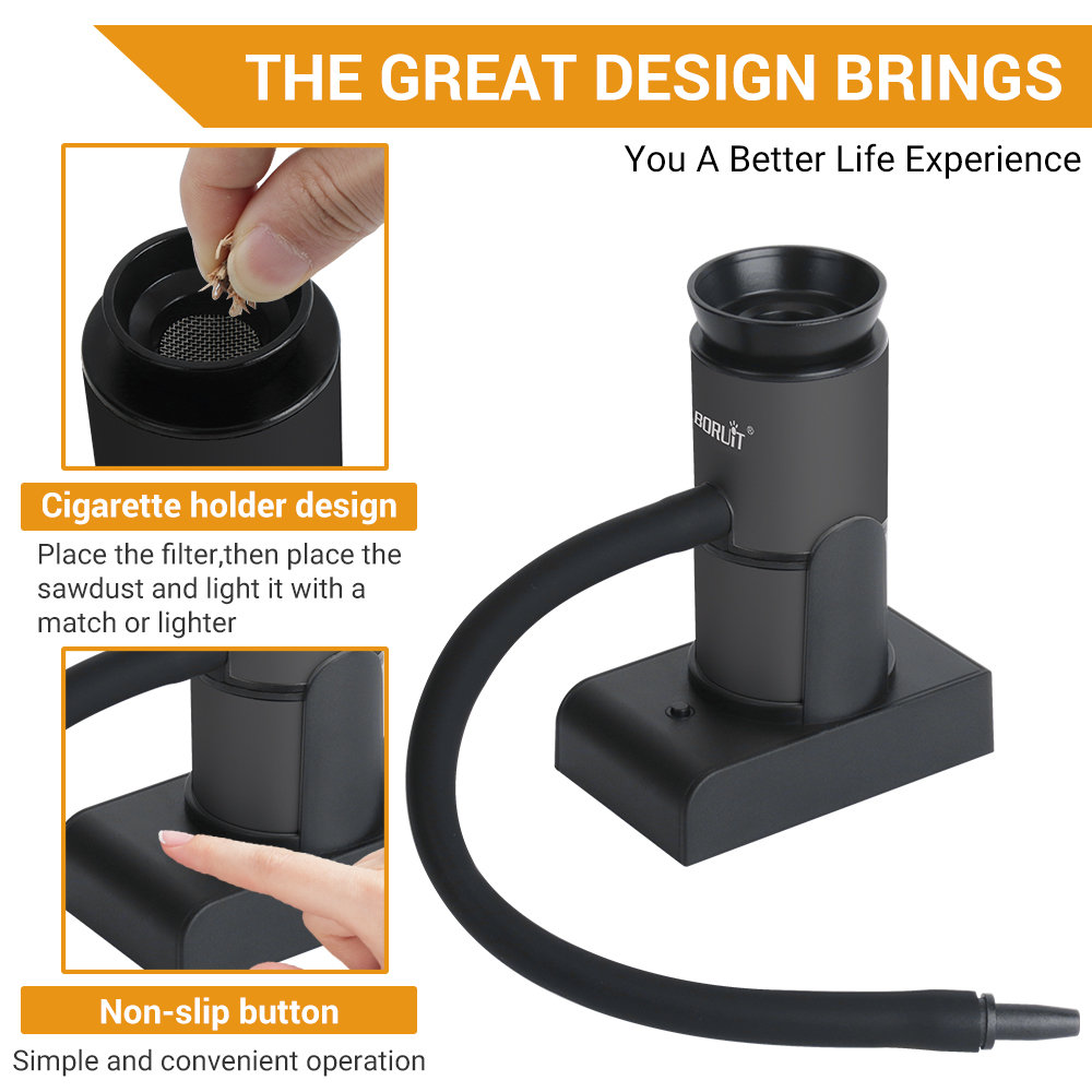 BORUiT SK305 Smoke Infuser Por - đánh giá và giá Smoking Gun Kit