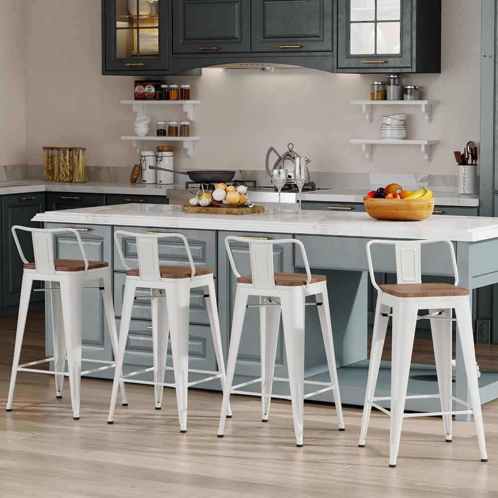 26 Inch Bar Stools Set o 4 Ind - đánh giá và giá Home Bar And Counter