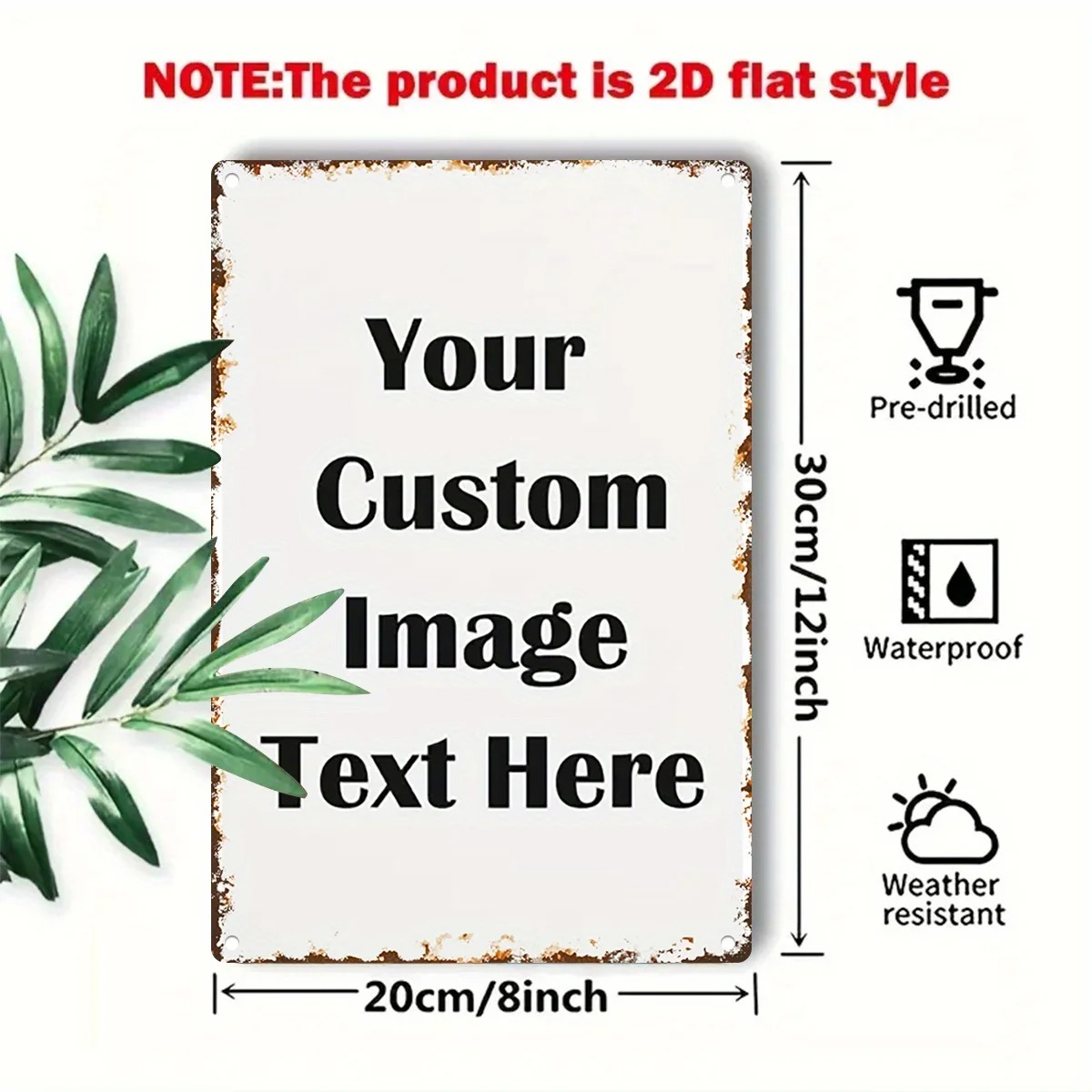 Custom Photo & Text Tin Sign - - đánh giá và giá Home Bar Signs