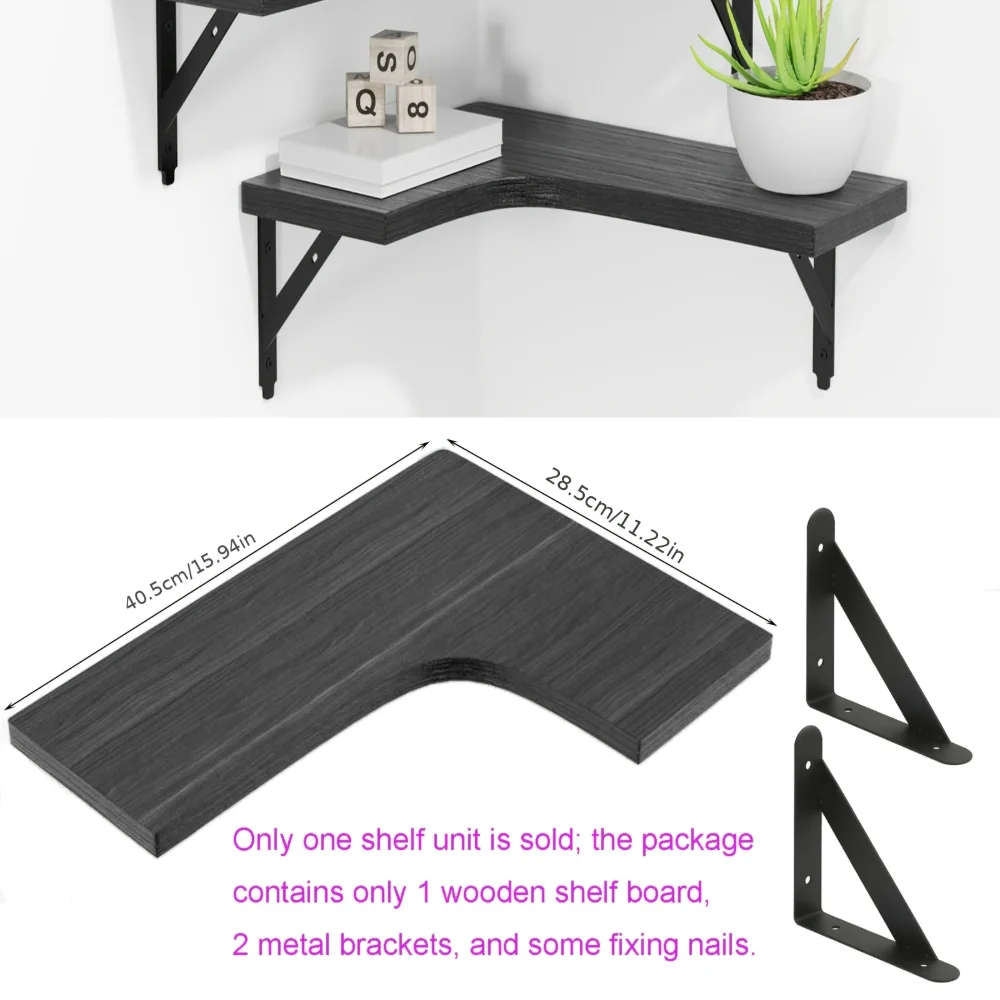 Natural Wood Grain Floating Sh - đánh giá và giá Home Bar Shelf