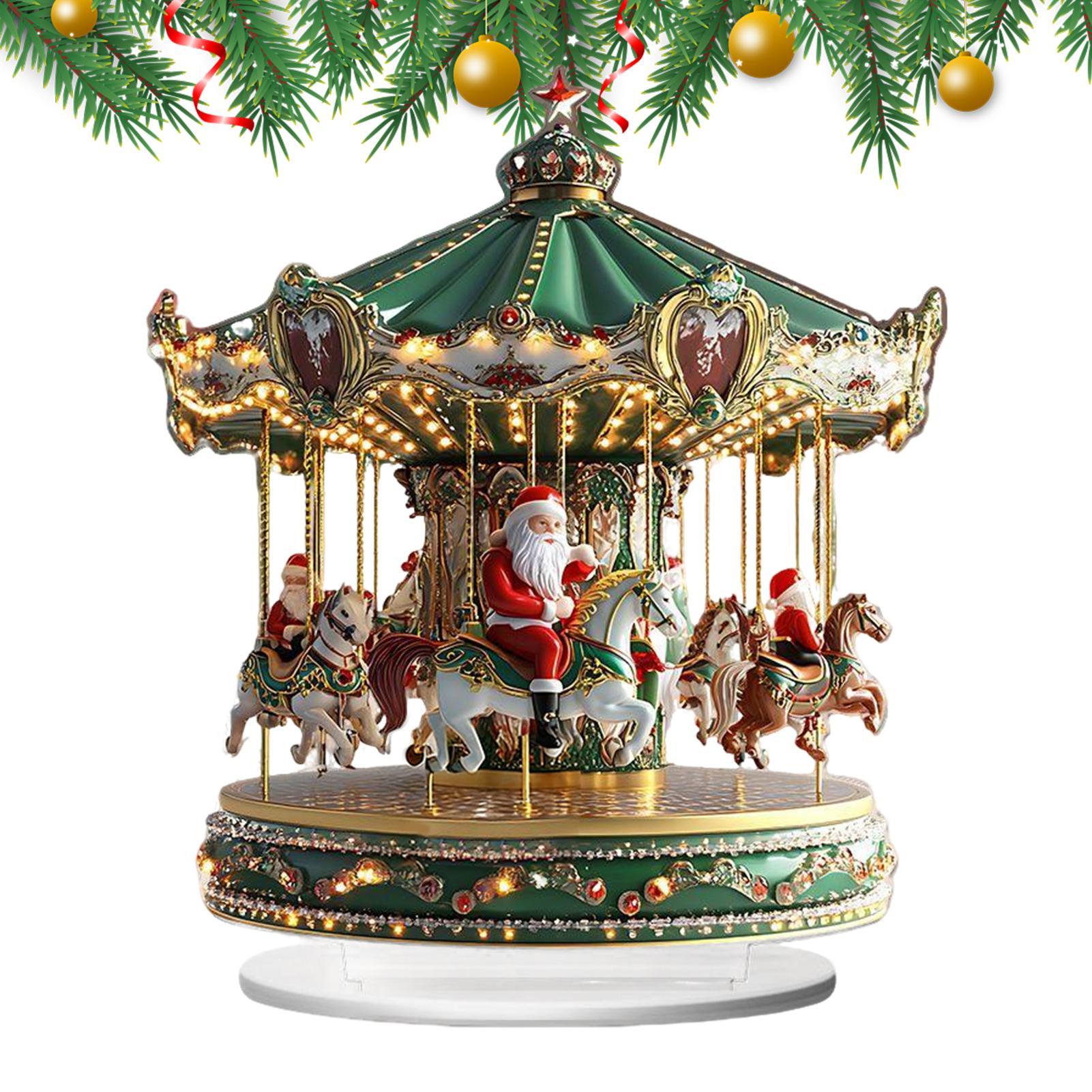 Christmas Carousel Acrylic 2D  - đánh giá và giá Home Bar Shelves