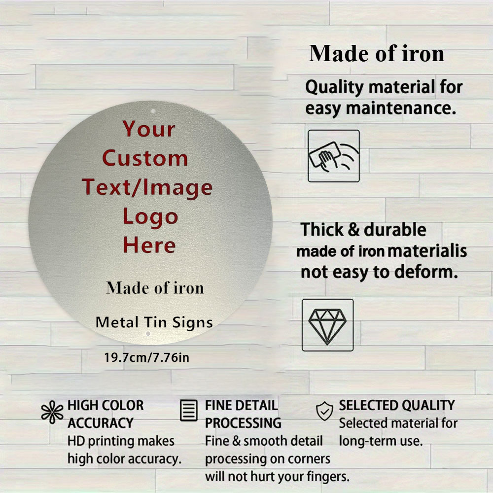 Custom Photo/Text Aluminum Sig - đánh giá và giá Home Bar Signs