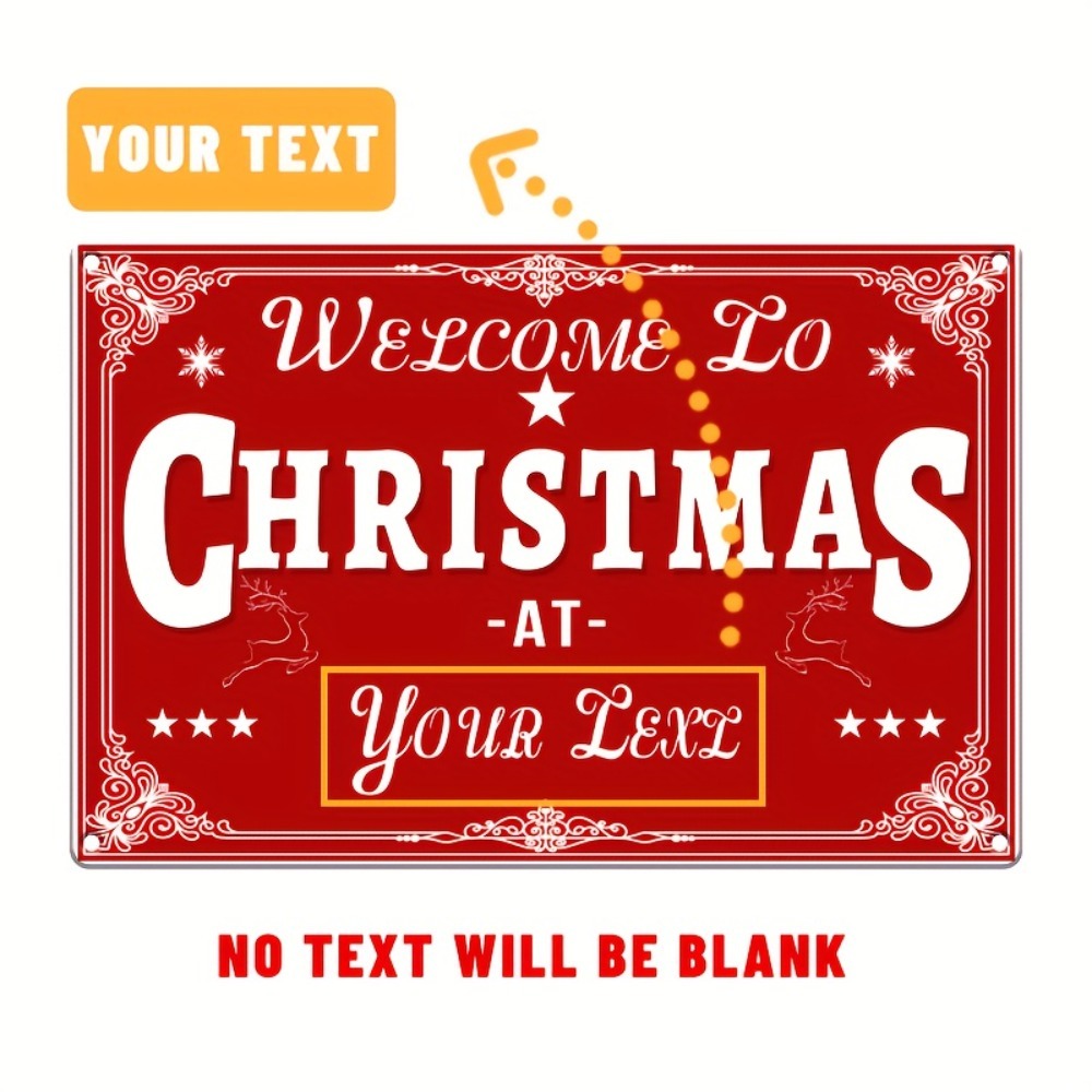 Custom 2D Flat Merry Christmas - đánh giá và giá Home Bar Signs