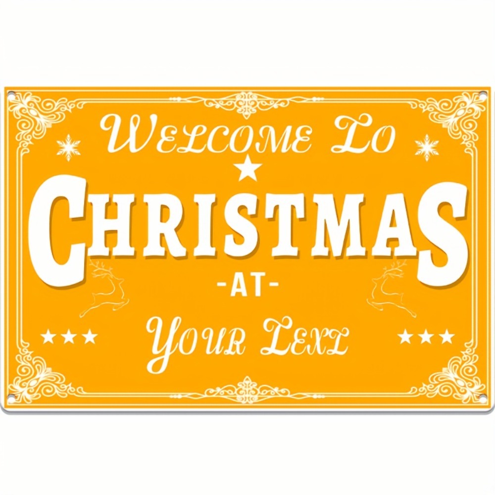 Custom 2D Flat Merry Christmas - đánh giá và giá Home Bar Signs