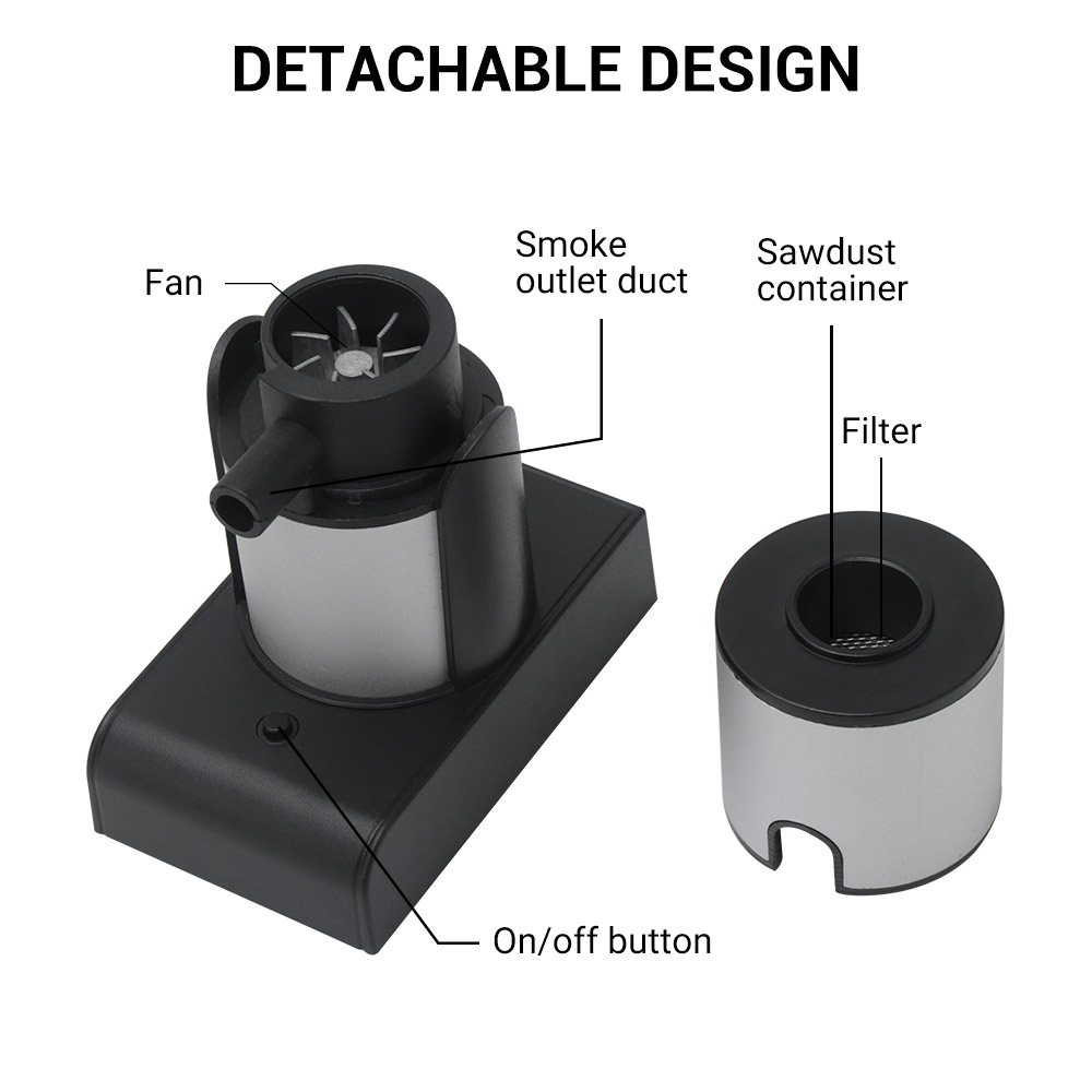 BORUiT SK305 Smoke Generator P - đánh giá và giá Smoking Gun Kit