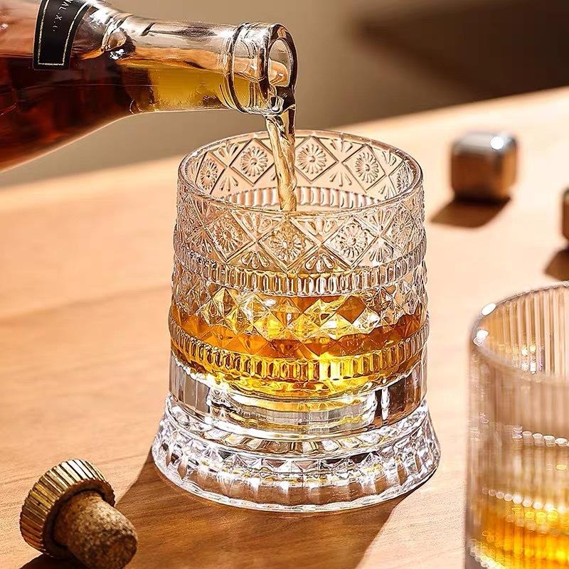 360° Rotating Whiskey Glass wi - đánh giá và giá Old Fashioned Glass