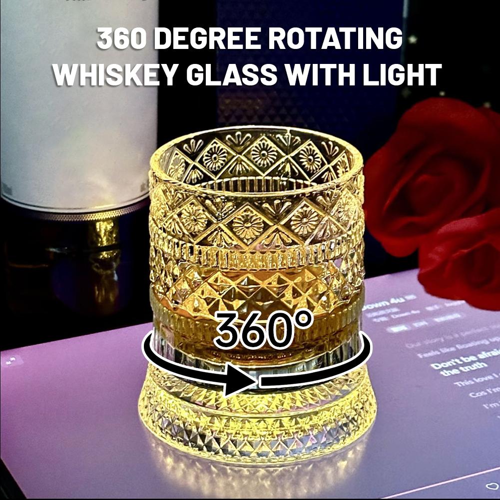 360° Rotating Whiskey Glass wi - đánh giá và giá Old Fashioned Glass