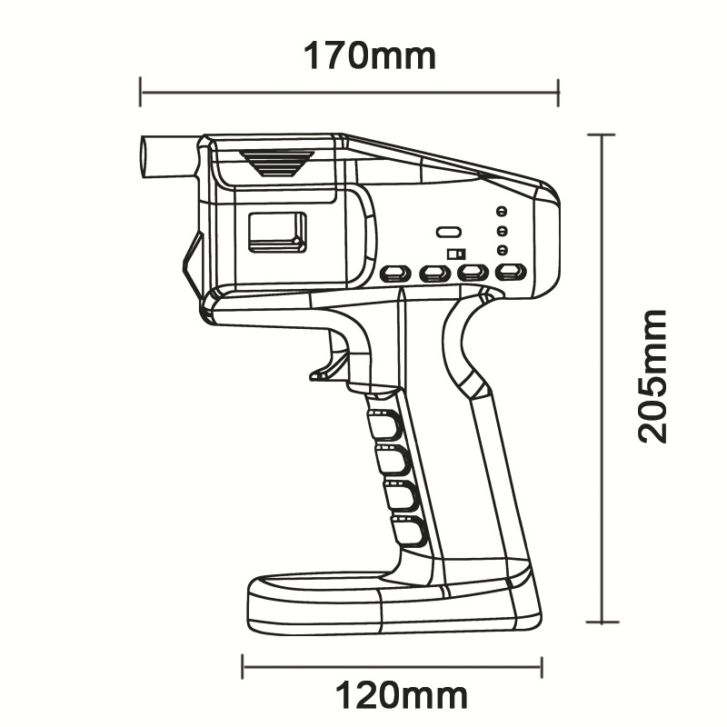 Rechargeable Flavor Blaster Co - đánh giá và giá Smoking Gun Kit