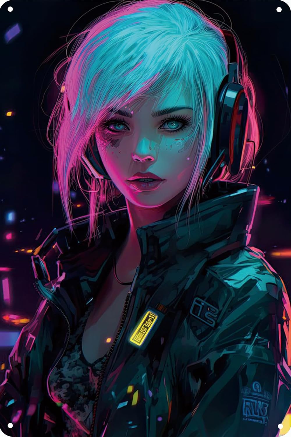 Anime Girl Neon Metal aluminum - đánh giá và giá Home Bar And Restaurant