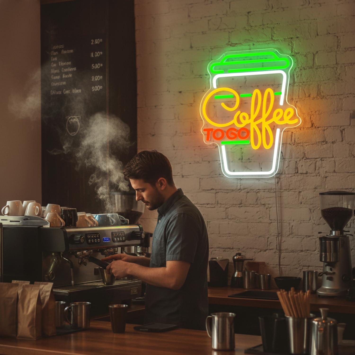 Coffee Neon Sign USB Dimmable  - đánh giá và giá Home Bar And Restaurant