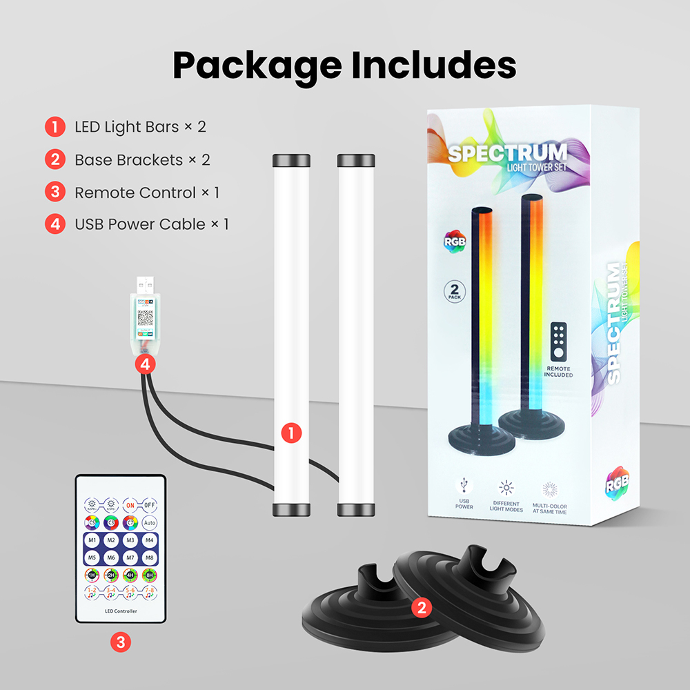 5V Smart LED Corner Floor Lamp - đánh giá và giá Home Bar And Theater