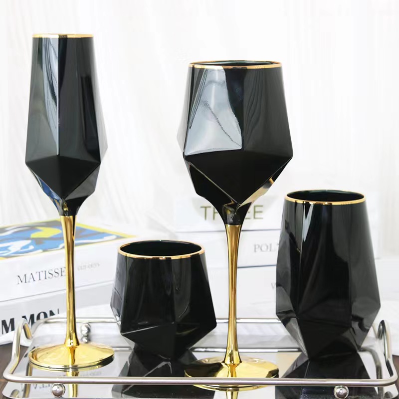 23 Ounces Black Blind Tasting  - đánh giá và giá Highball Glass Set