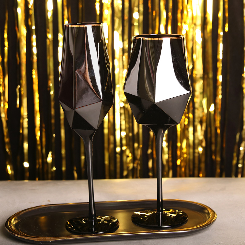 23 Ounces Black Blind Tasting  - đánh giá và giá Highball Glass Set