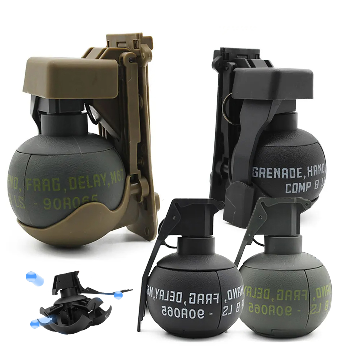 AA- Tactical Grenade Model Set - đánh giá và giá Smoking Gun Kit