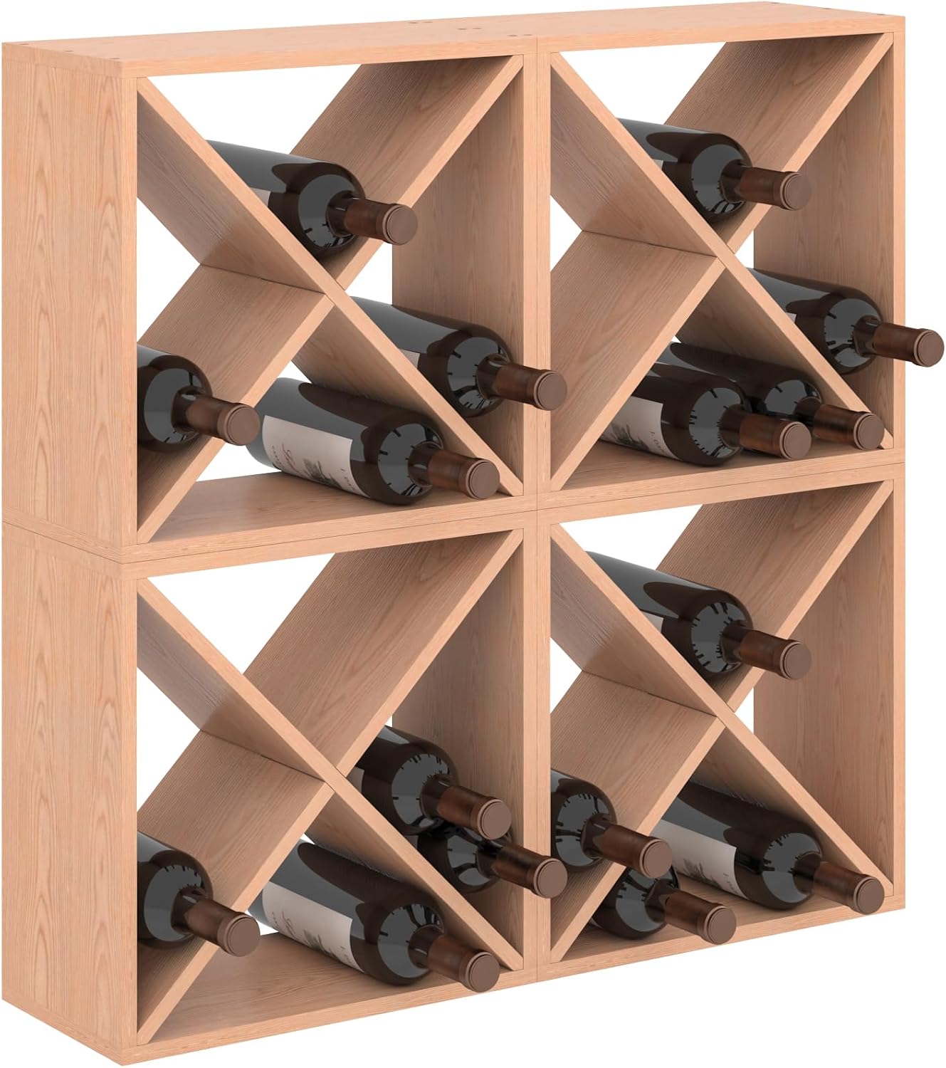 96 Bottle Wine Rack Countertop - đánh giá và giá Home Bar Shelves