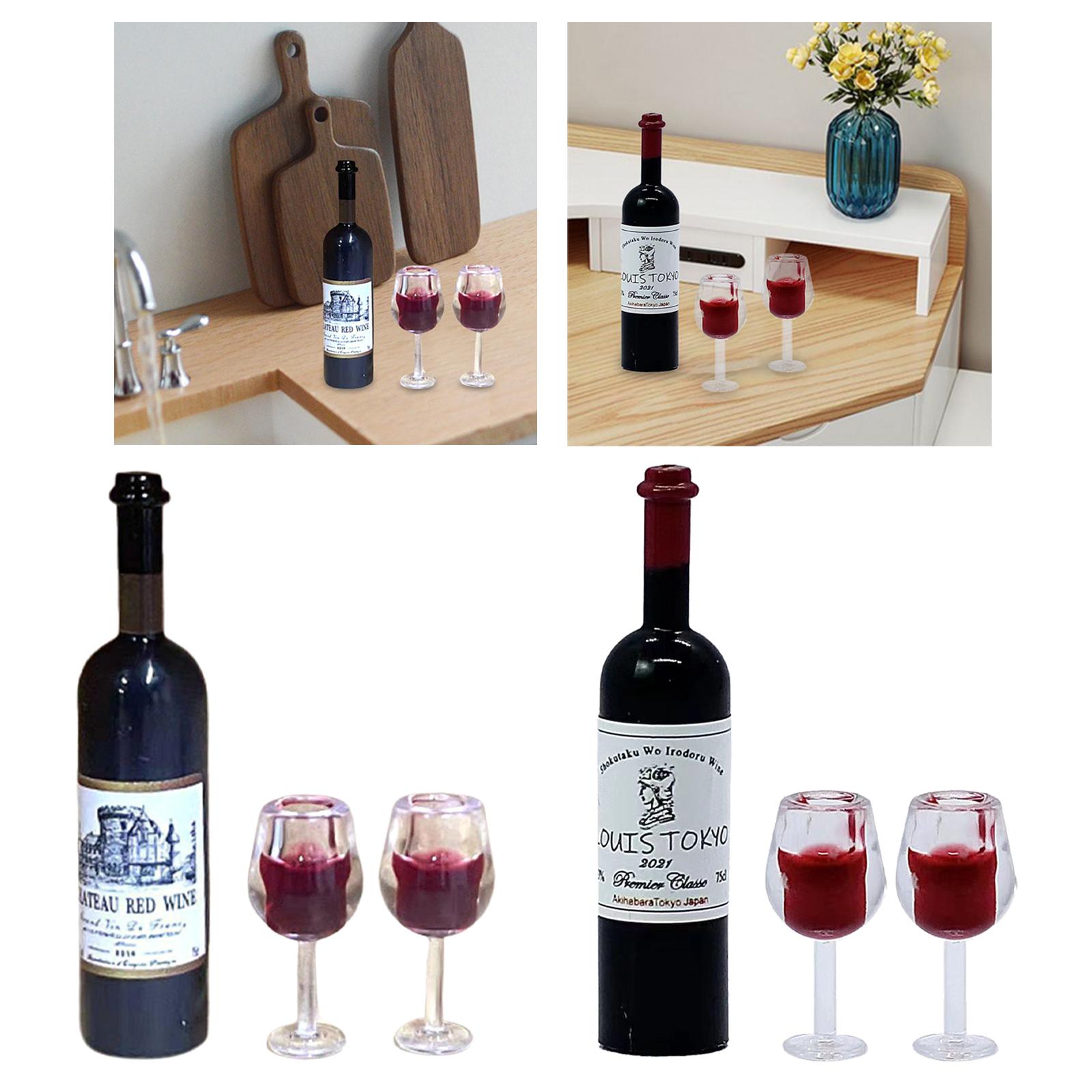 1/12 Scale Dollhouse Wine Bott - đánh giá và giá Home Bar Shelf