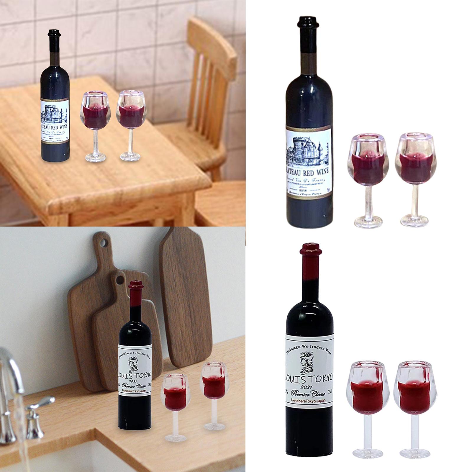 1/12 Scale Dollhouse Wine Bott - đánh giá và giá Home Bar Shelf