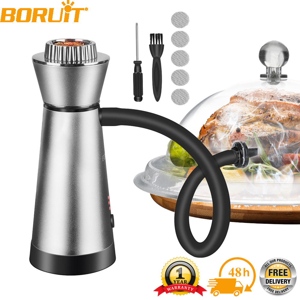 BORUiT Smoke Infuser Food Drin - đánh giá và giá Smoking Gun Kit