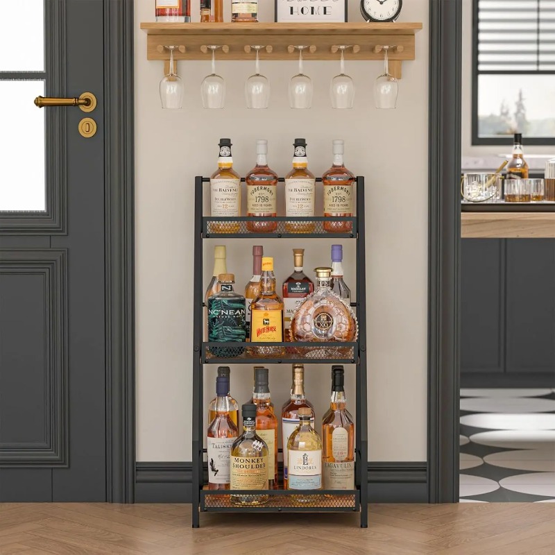 3-Tier Ladder Wine Rack Freest - đánh giá và giá Home Bar Shelves