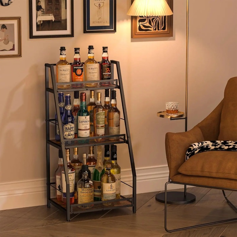 3-Tier Ladder Wine Rack Freest - đánh giá và giá Home Bar Shelves