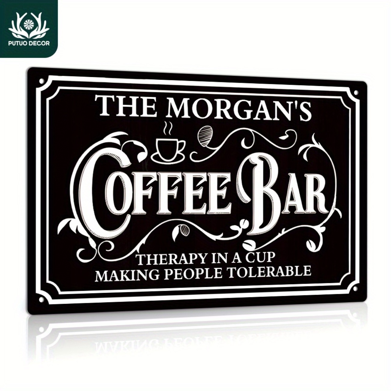 1pc Personalized The Morgan's  - đánh giá và giá Home Bar And Coffee