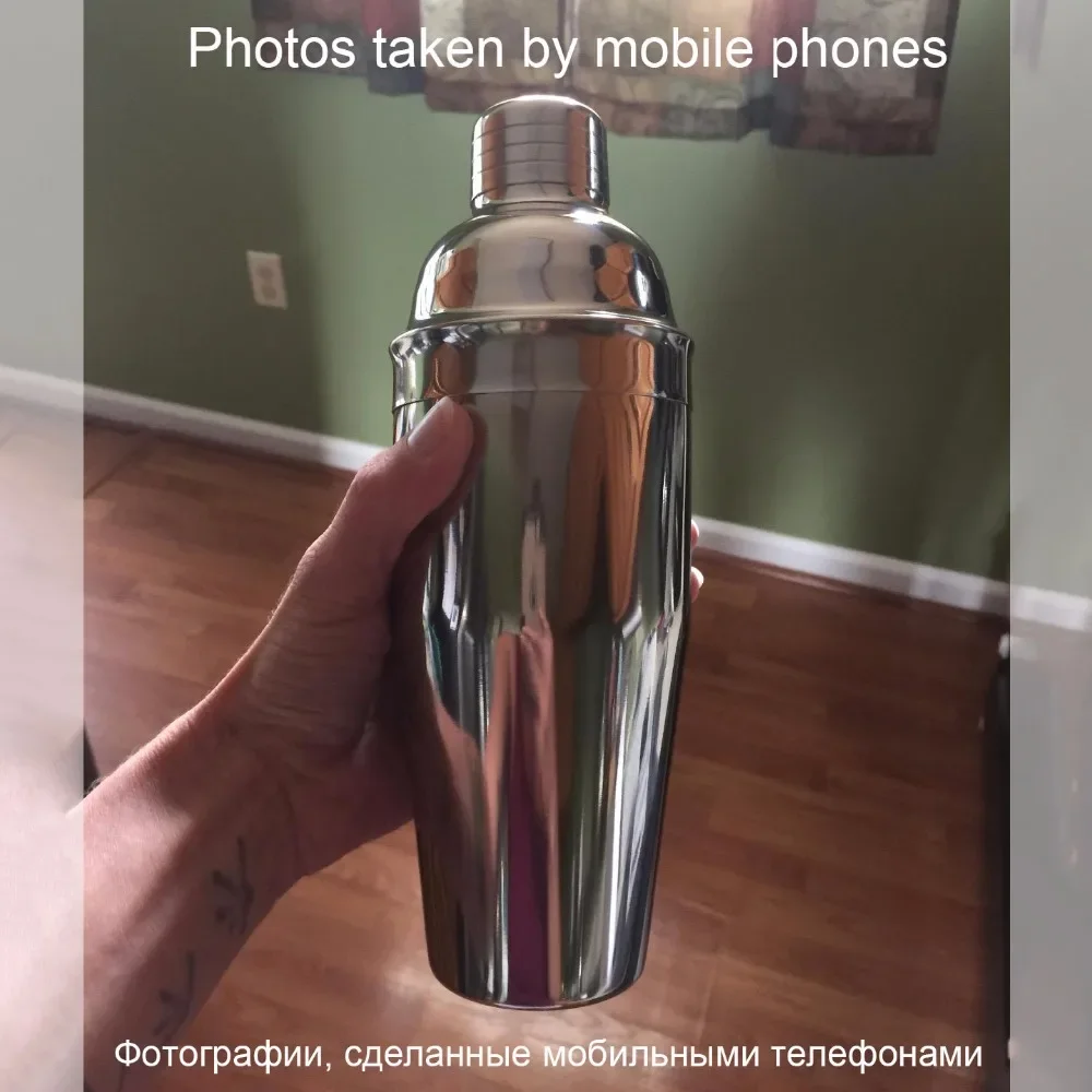 UPORS Bình Lắc Pha Cocktail In - đánh giá và giá Boston Shaker Set