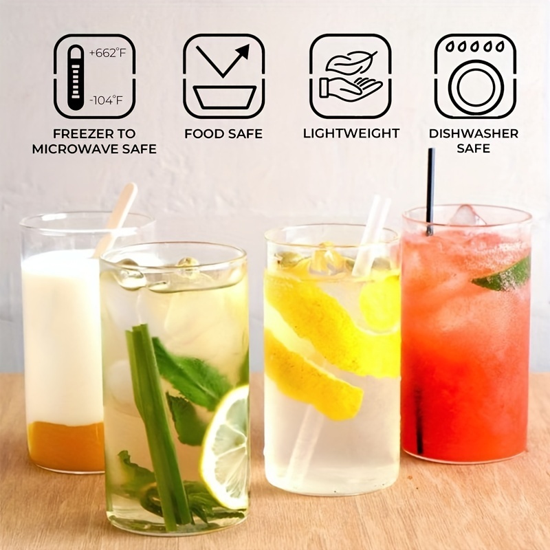4PCS 560/440ML Drinking Glasse - đánh giá và giá Highball Glass Set