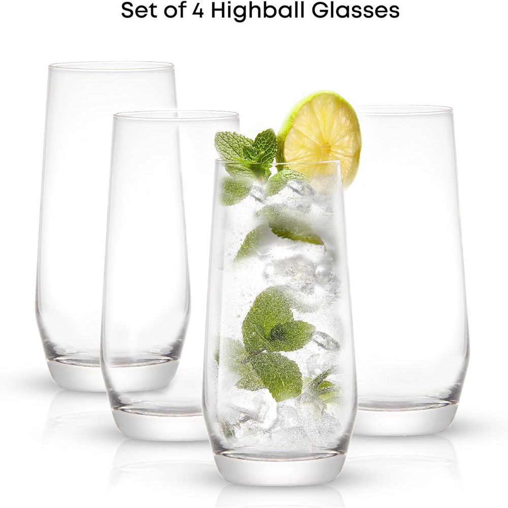 18.5 oz Highball Glasses Set,  - đánh giá và giá Highball Glass Set